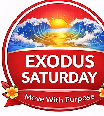 Exodus Saturday badge