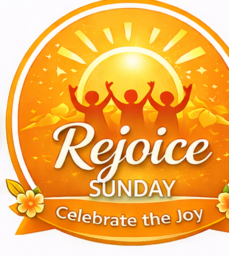 Rejoice Sunday badge